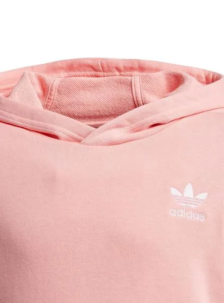 sudadera adidas lock up rosa para niña