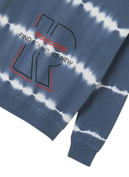 Sudadera Mayoral Tie Dye Azul para Niño