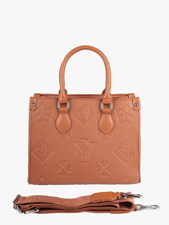 Sweet Years Bolso de mano de mujer con estructura y doble asa.