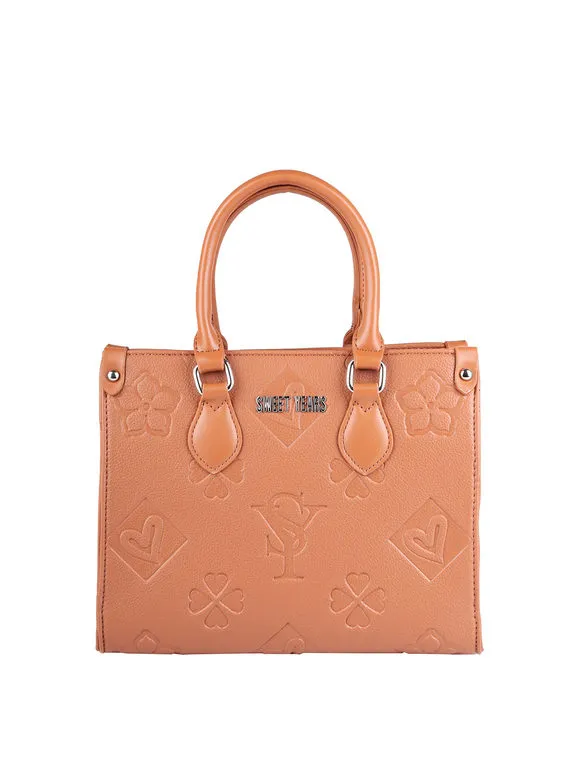 Sweet Years Bolso de mano de mujer con estructura y doble asa.