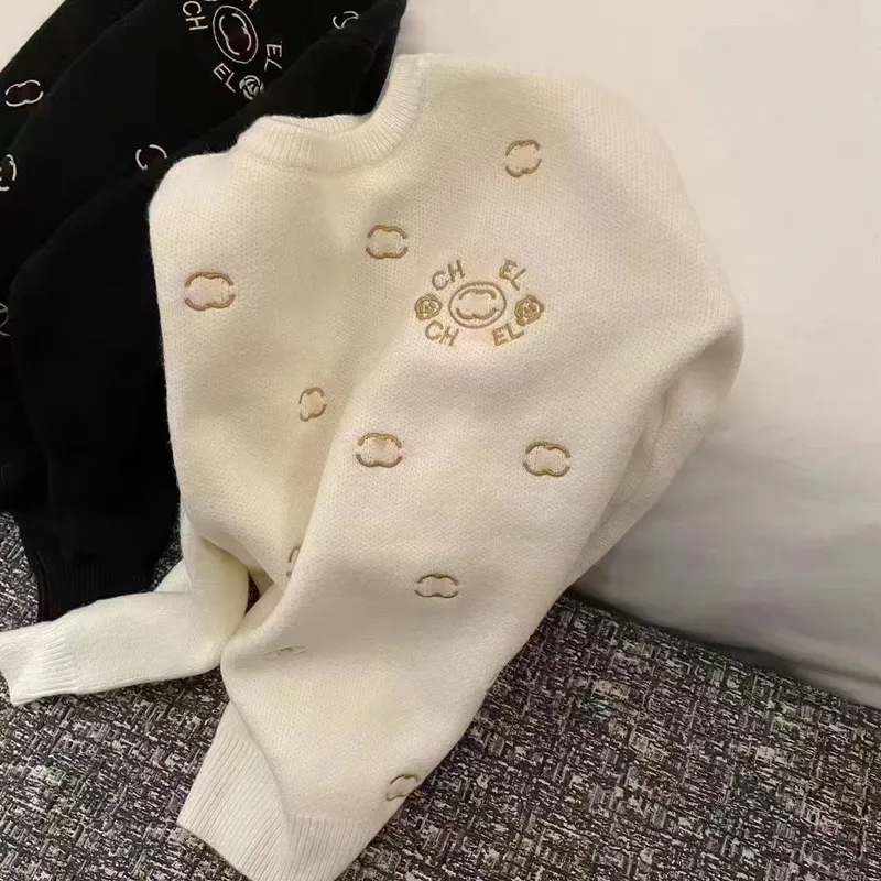 Séter bordado para mujeres Sweater Spring and Autumn Winter New Style Séter bordado para mujeres Estilo explosivo de estilo expl