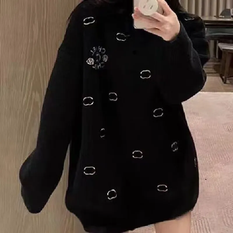 Séter bordado para mujeres Sweater Spring and Autumn Winter New Style Séter bordado para mujeres Estilo explosivo de estilo expl