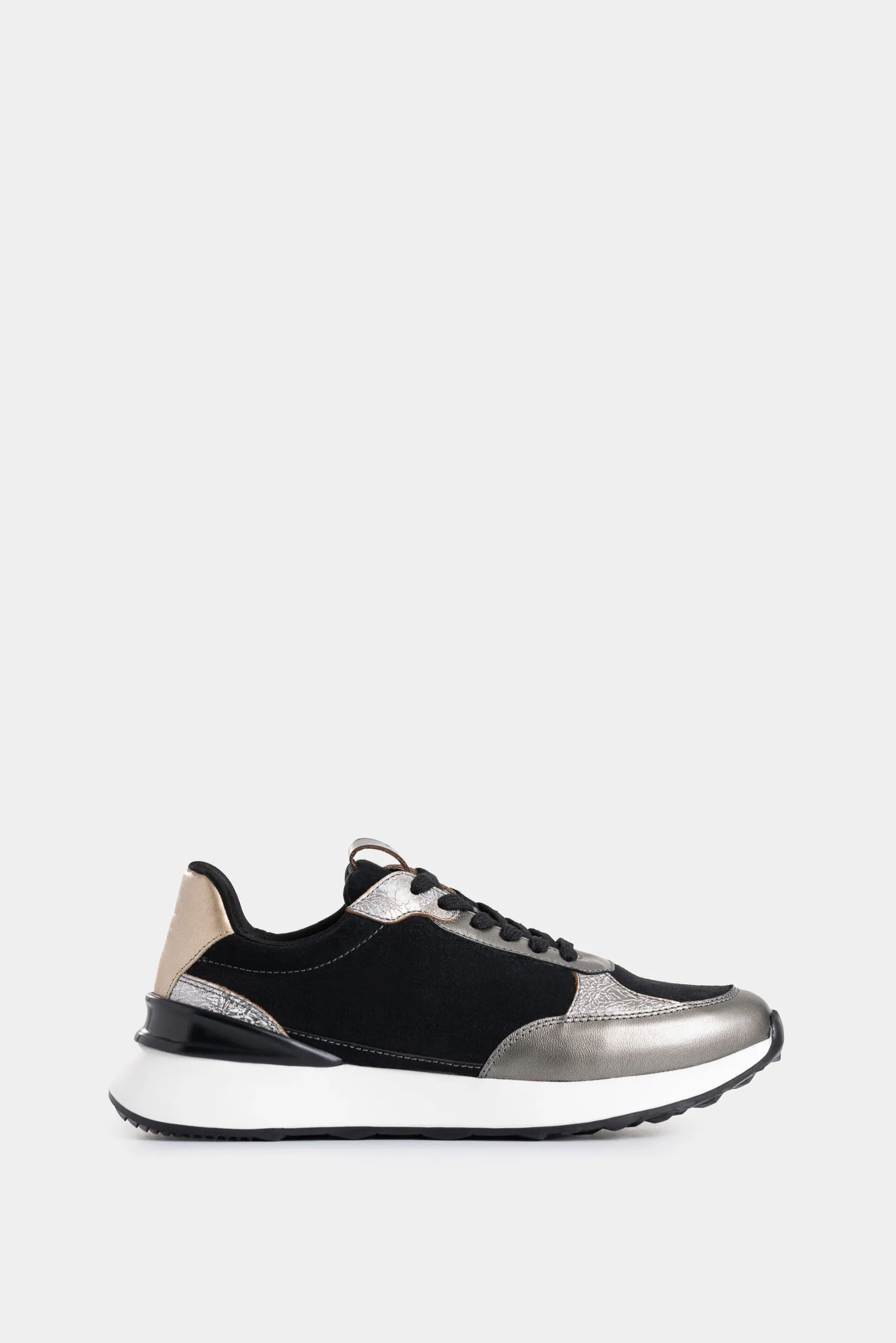Tenis Altair de cuero para mujer corte deportivo