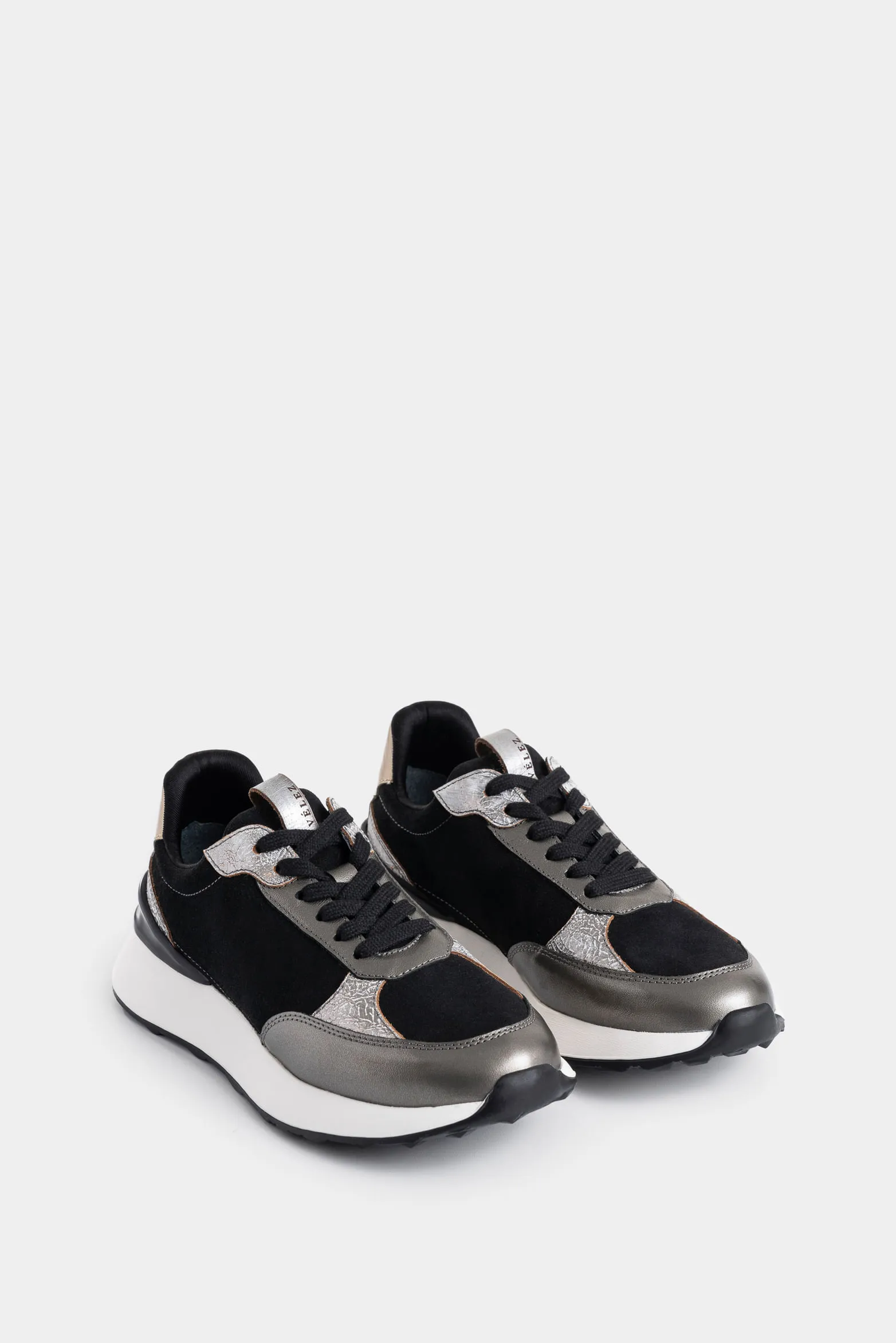 Tenis Altair de cuero para mujer corte deportivo
