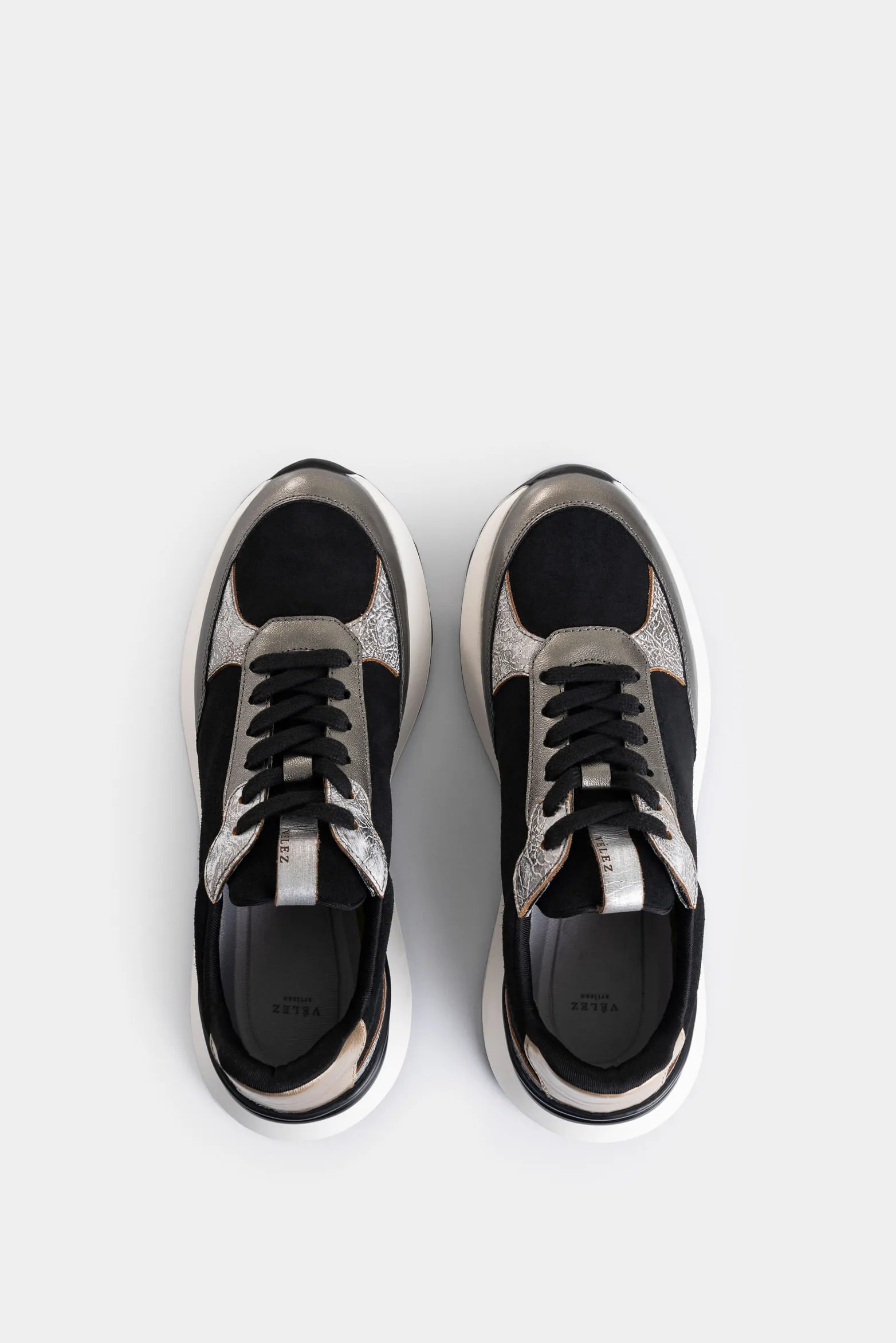 Tenis Altair de cuero para mujer corte deportivo