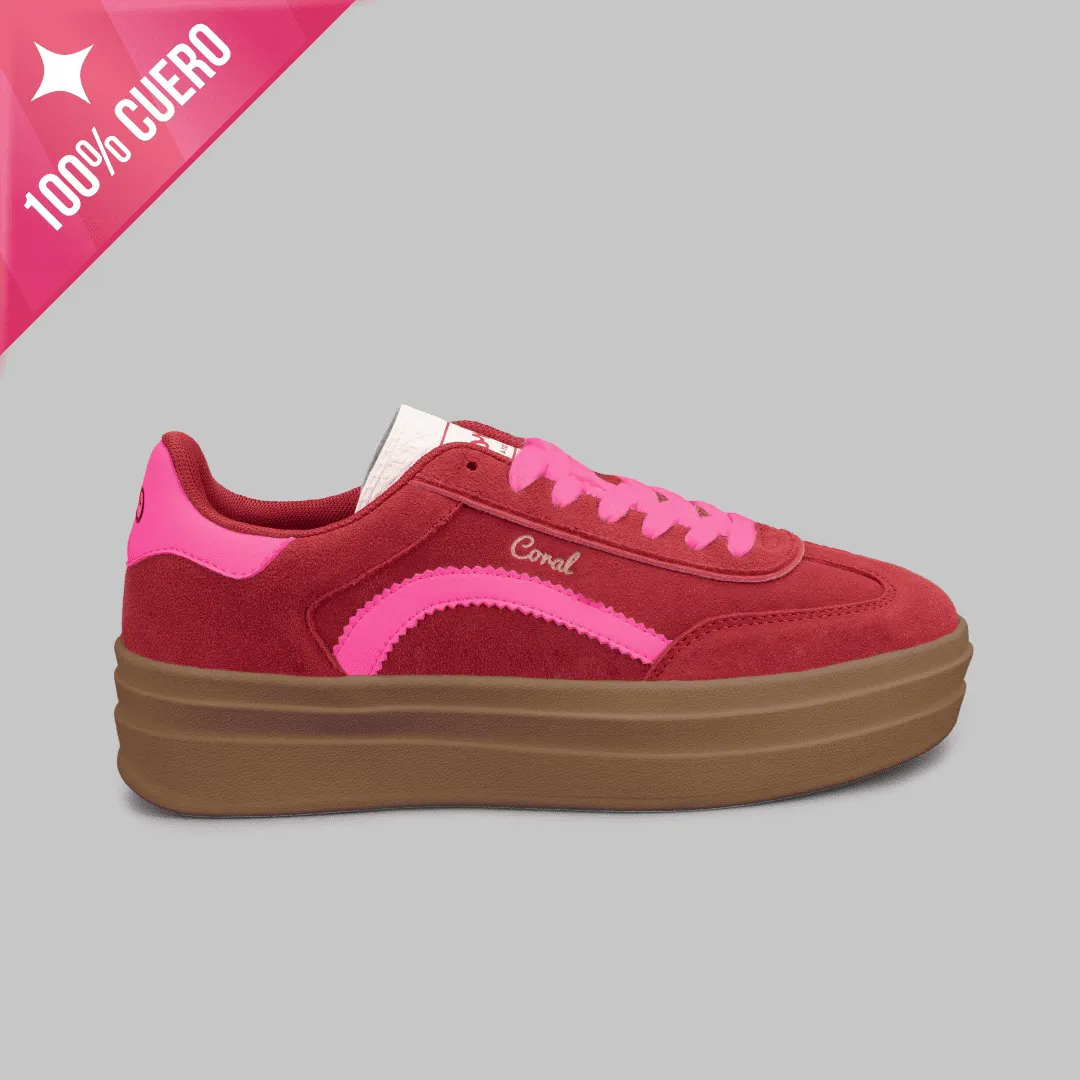 Tenis Coral – Naoko 2 Cuero