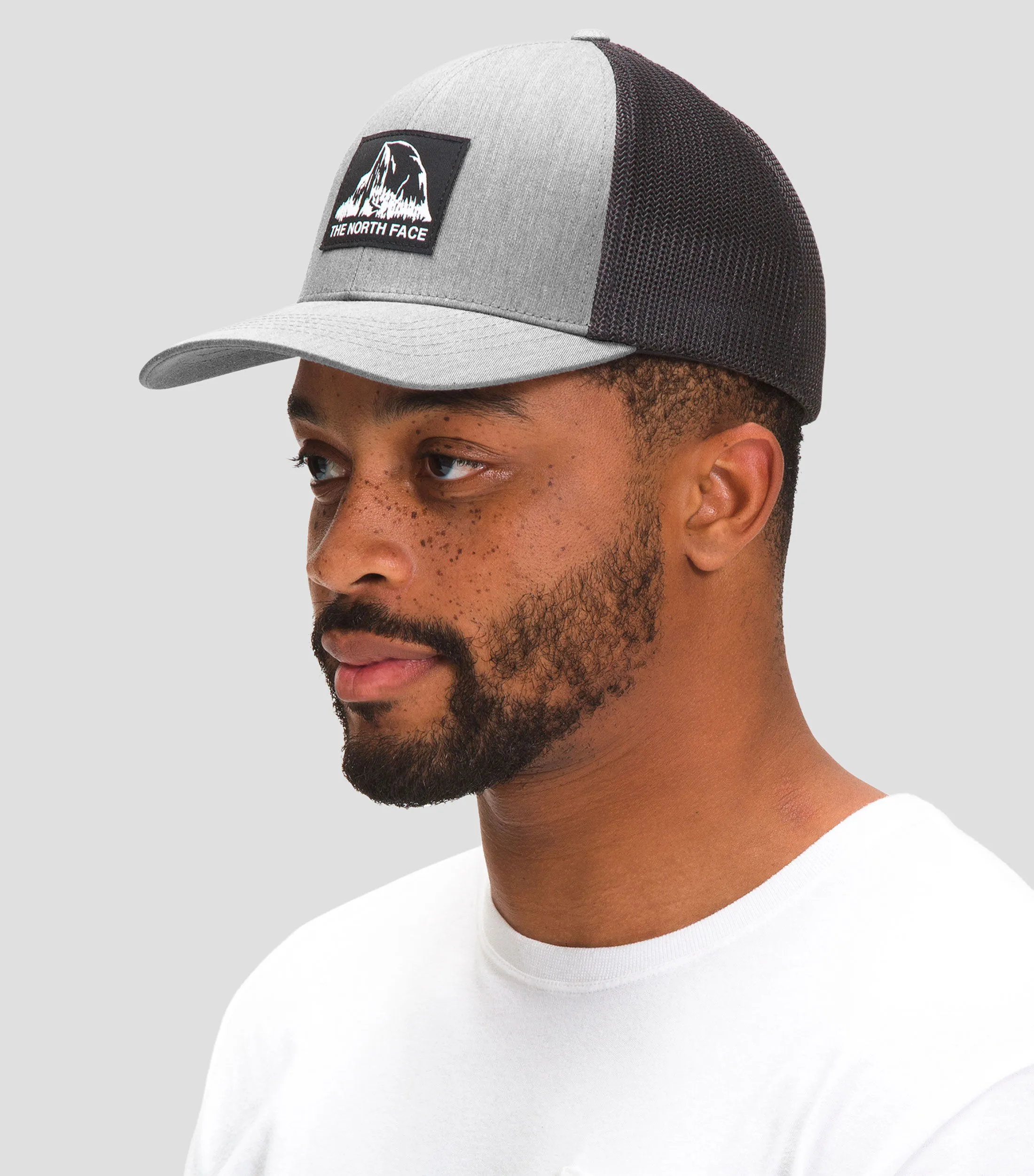 The North Face Gorra con logo en efecto jaspeado bicolor Unisex