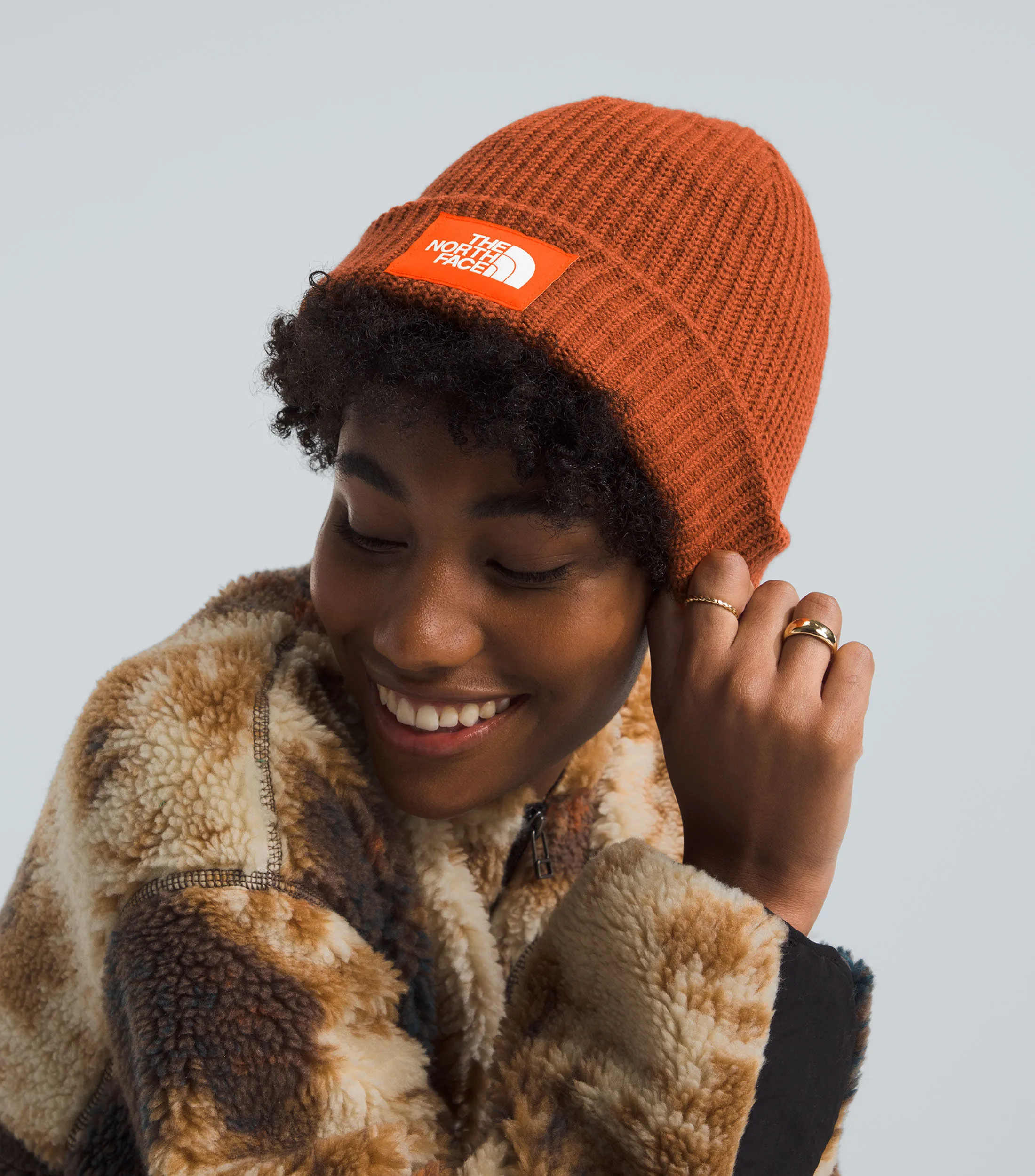 The North Face Gorro liso acanalado Unisex