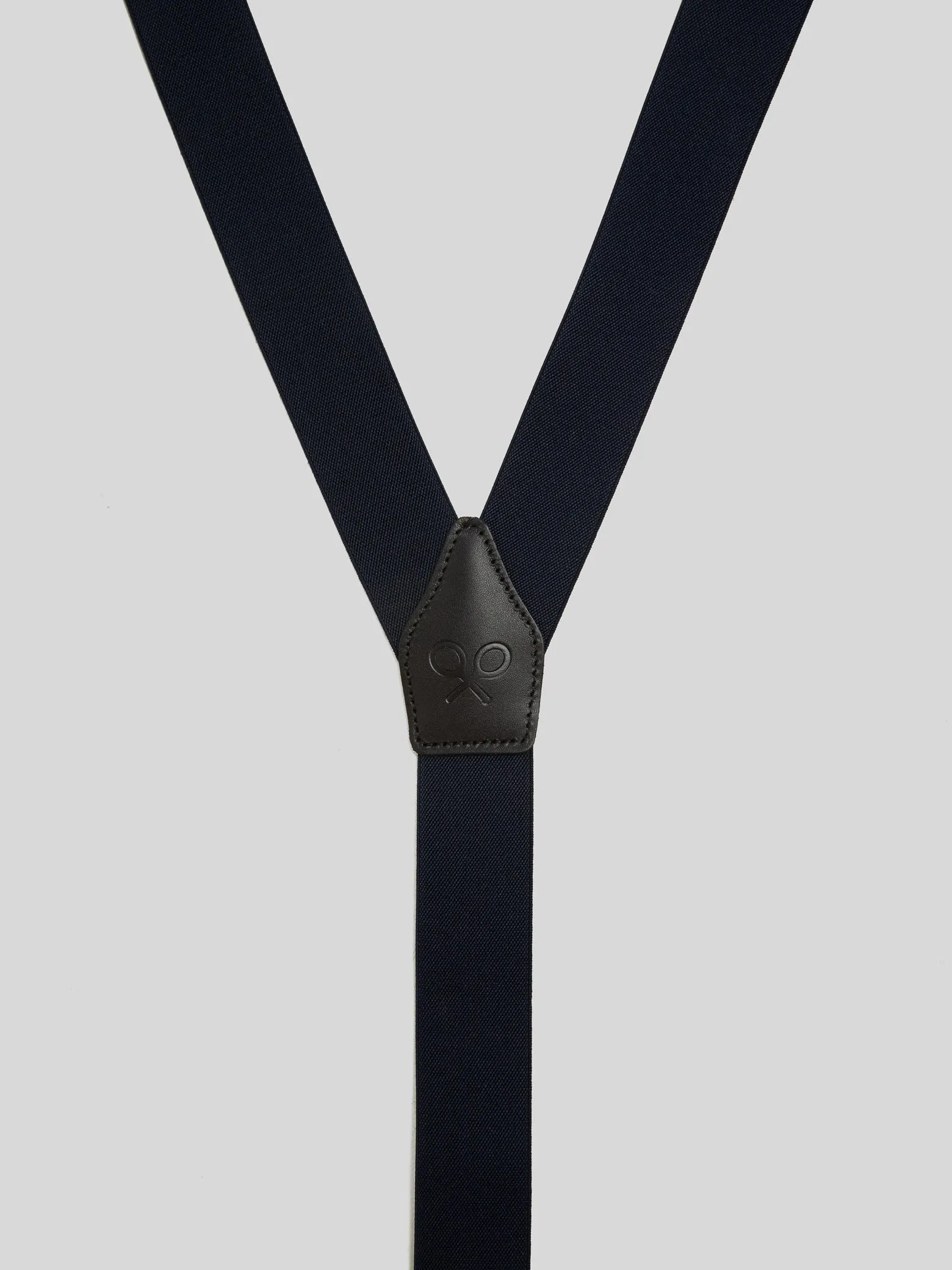Tirante silbon azul marino liso