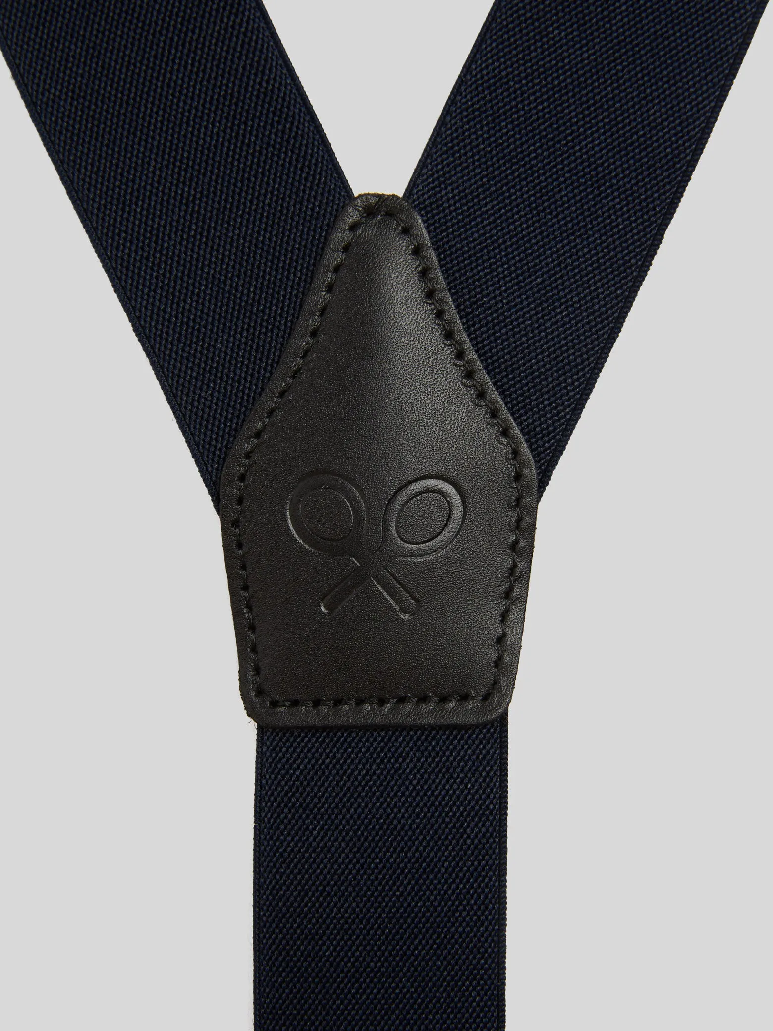 Tirante silbon azul marino liso