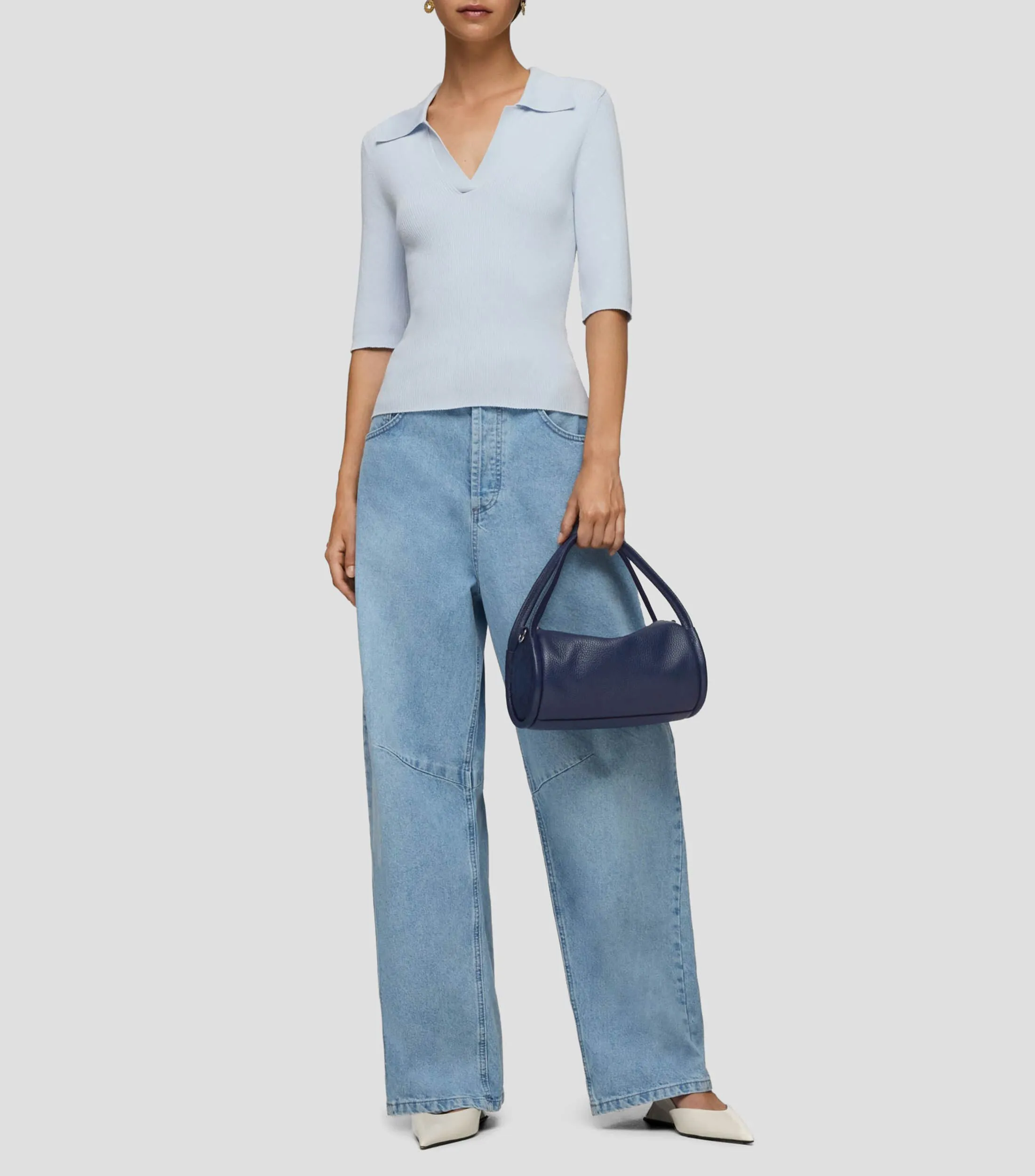 Tous Bolso Duffle bag mini en piel Miranda liso Mujer