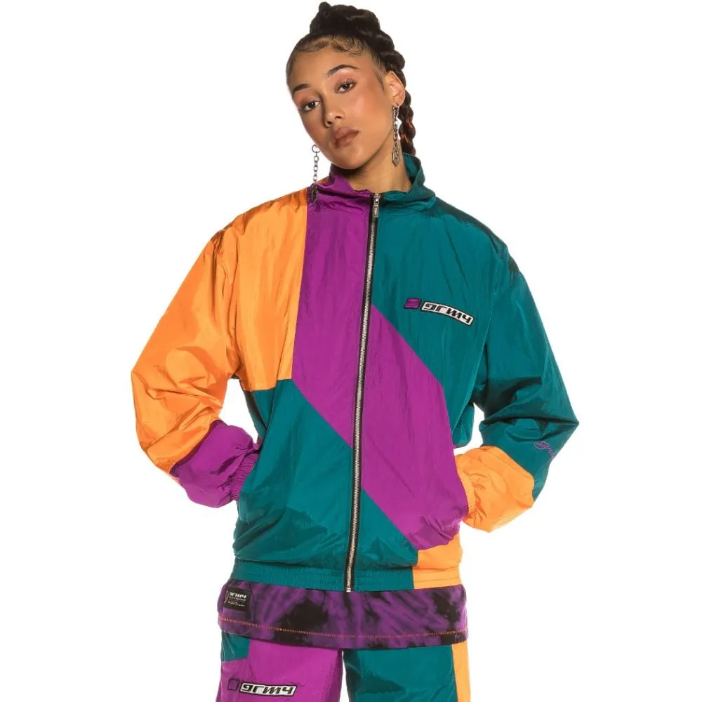 Track Jacket Unisex Grimey Acknowledge SS20 Green