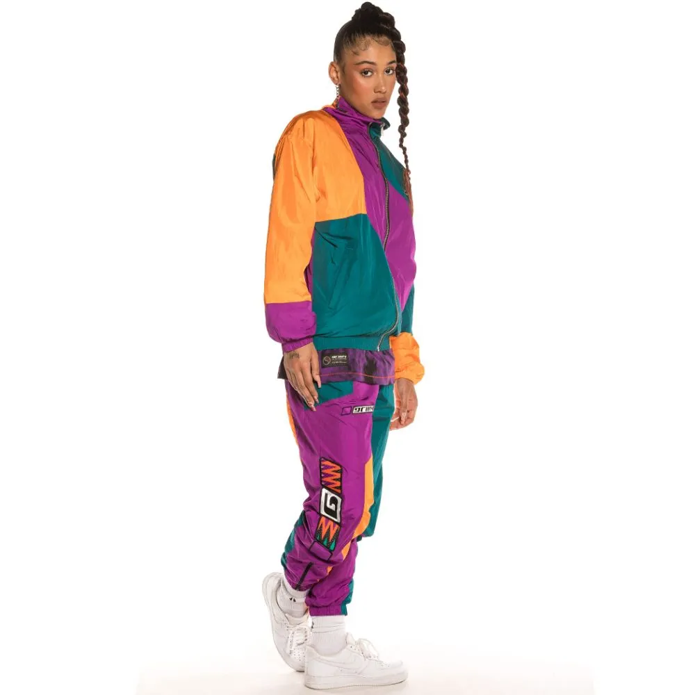 Track Jacket Unisex Grimey Acknowledge SS20 Green