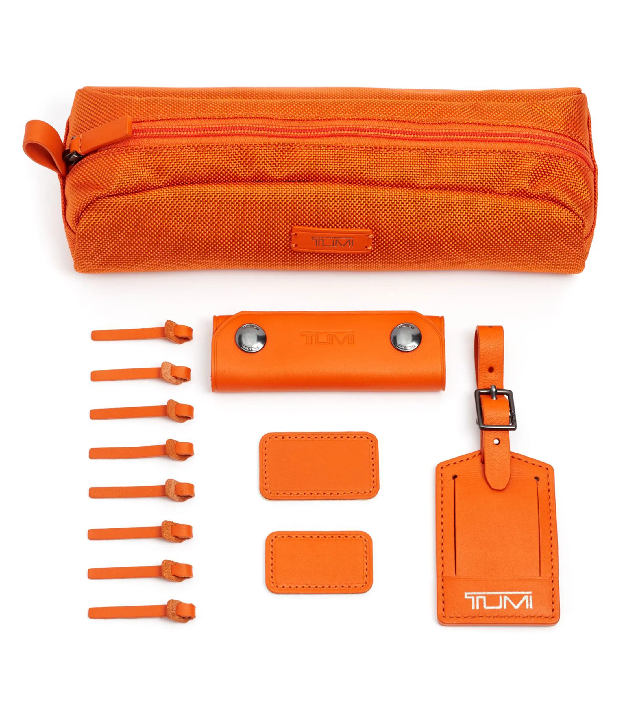Tumi Estuche de personalización naranja Accents Unisex