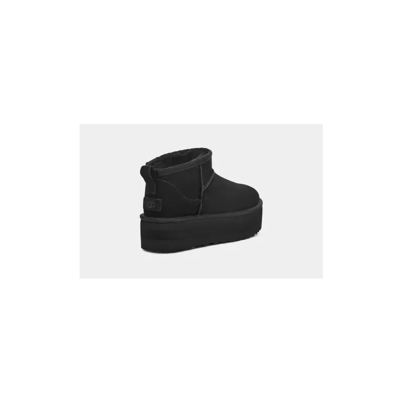 UGG CLASSIC ULTRA MINI PLATFORM BLACK