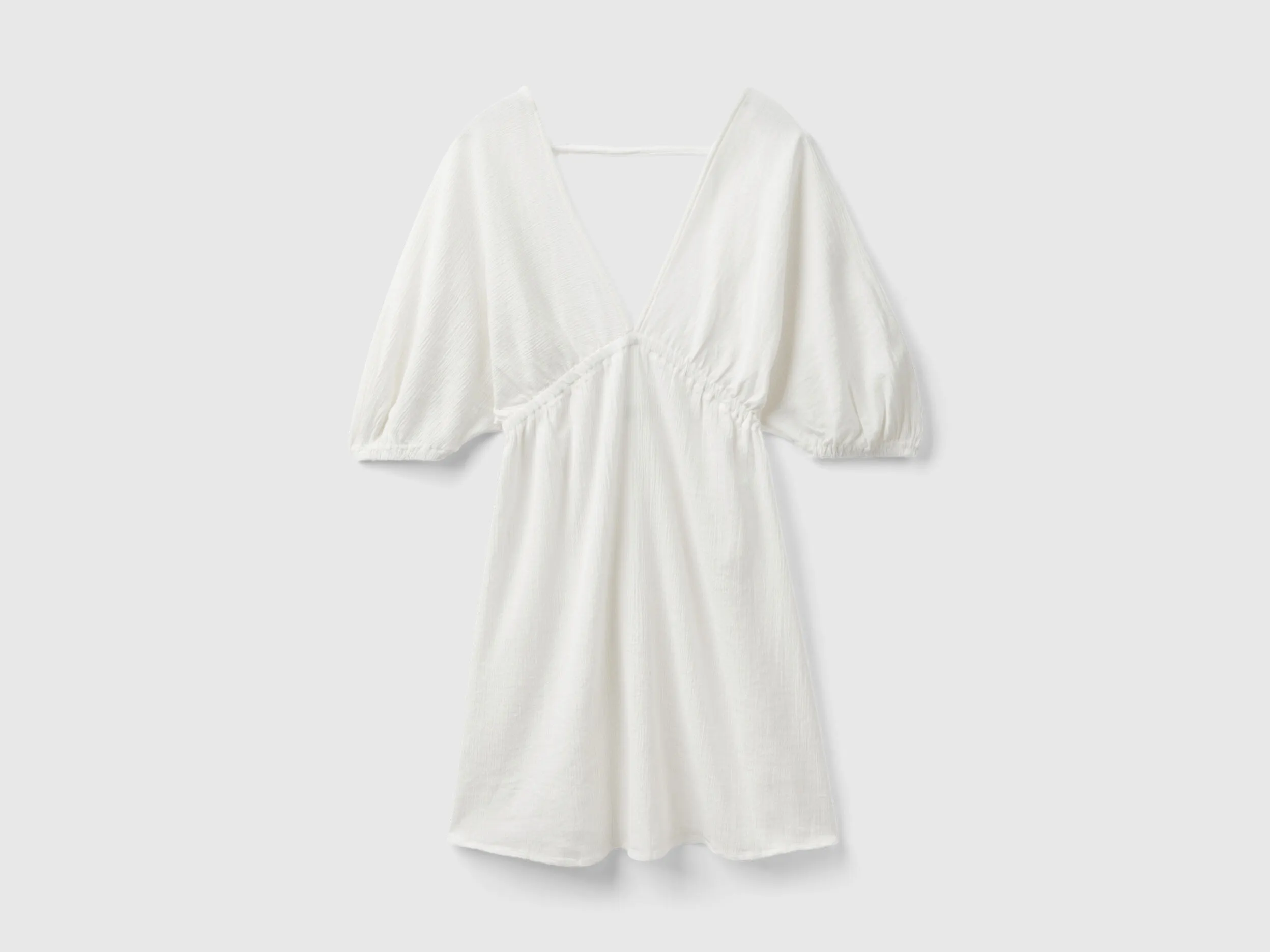 Vestido corto de 100 % algodón
