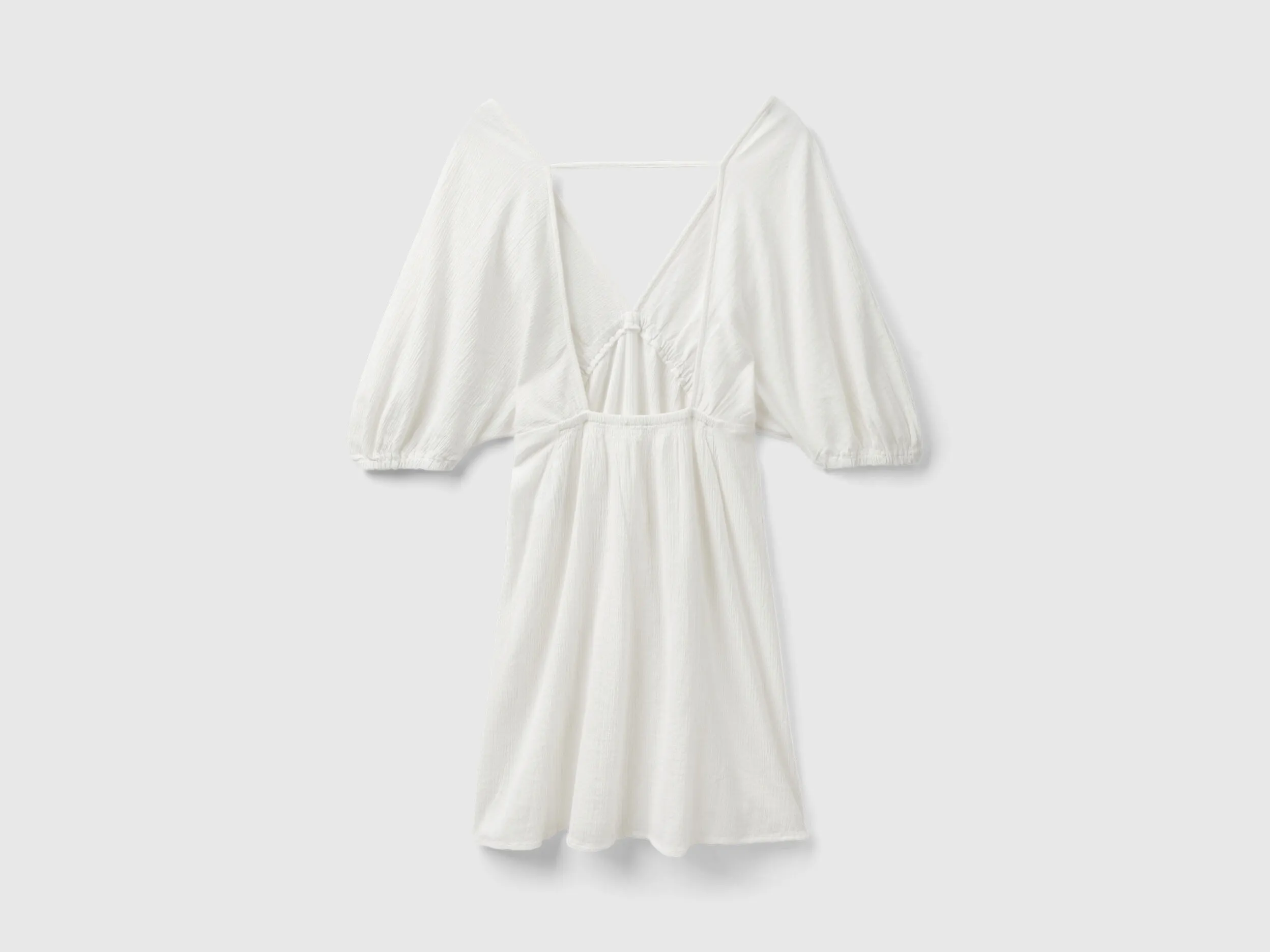 Vestido corto de 100 % algodón