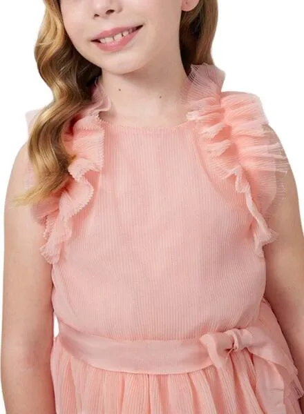 Vestido Mayoral Tul Rosa para Niña