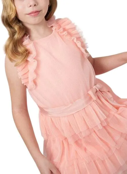 Vestido Mayoral Tul Rosa para Niña