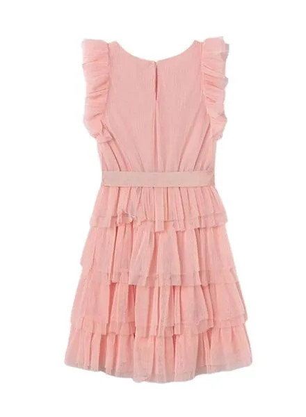 Vestido Mayoral Tul Rosa para Niña