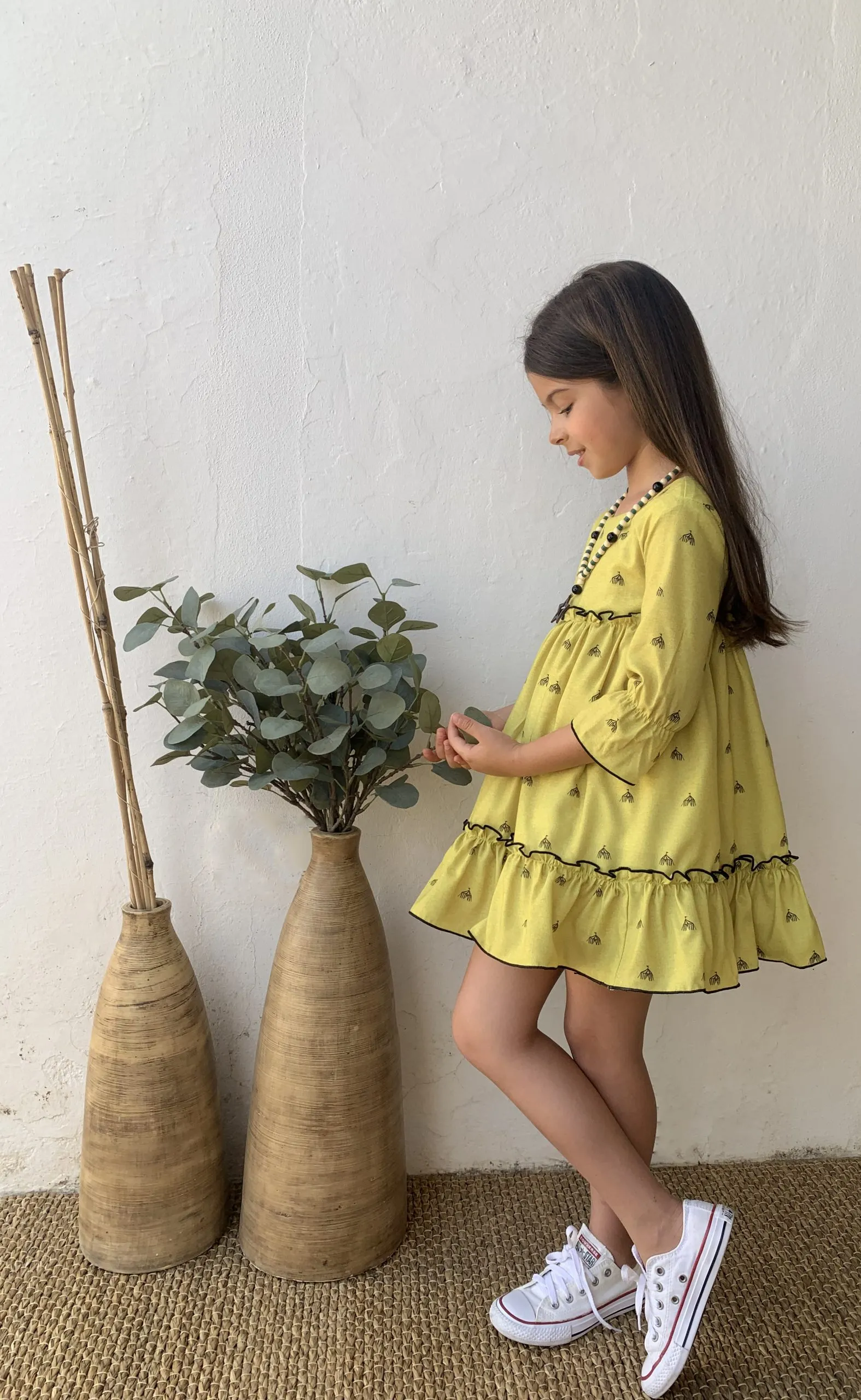 Vestido para niña Carpas Lima R180856
