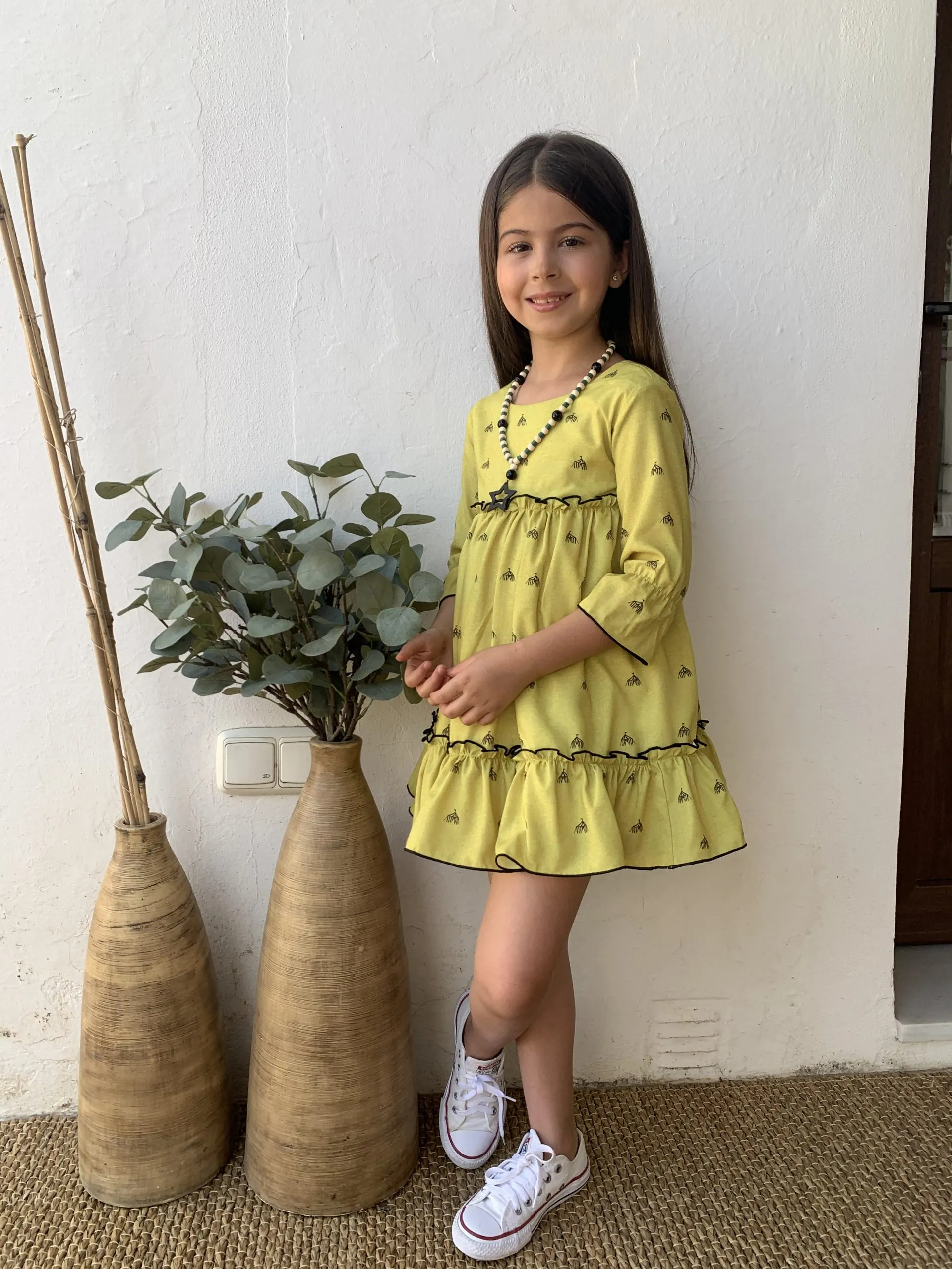 Vestido para niña Carpas Lima R180856