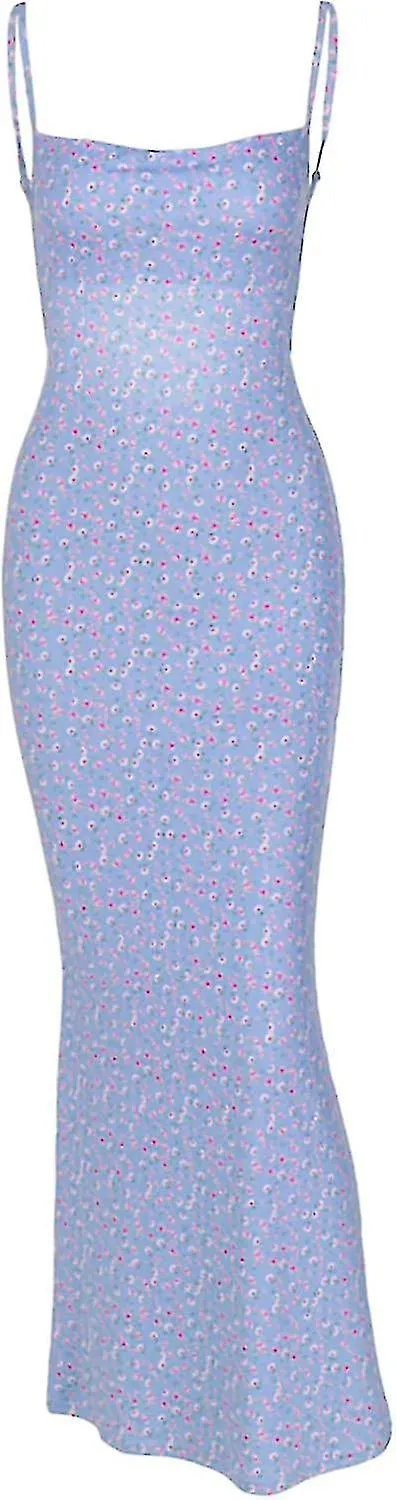 WOMEN   BODYCON CAMI LONG  LADY CLASSIC SLEEVELESS SPAGHETTI STRAP STRETCHY LONG  S2XL S