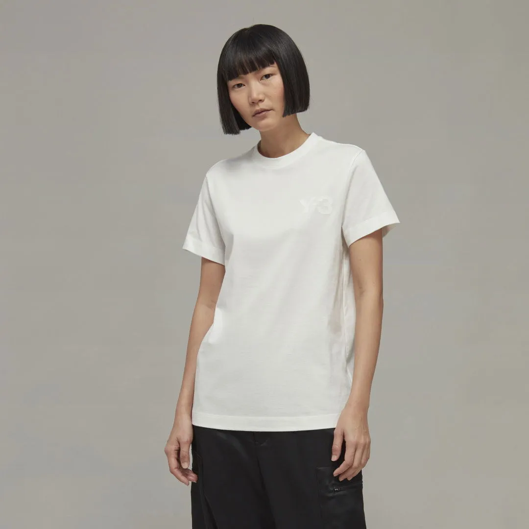 Y3 CLASSIC CHEST LOGO TEE
