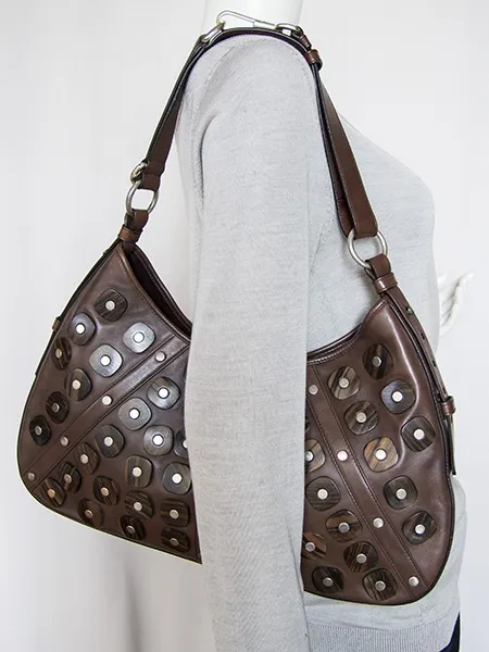 YSL Bolso Hobo Tachuelas