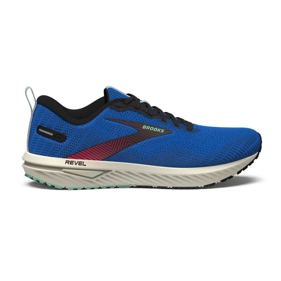 ZAPATILLA BROOKS REVEL 6 AZUL HOMBRE