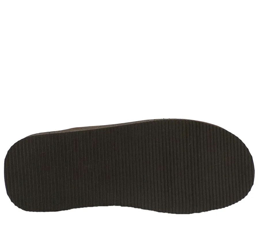 ZAPATILLA CANO CONFORT 3052 BAMARA LISA LIGERA CASA CÓMODA TEXTIL ORO PISO EVA 25100