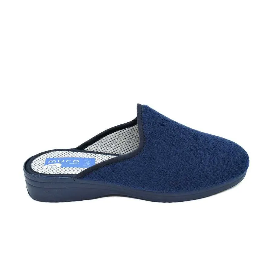 ZAPATILLA DE CASA DE MUJER MURO CÓMODA Y FRESCA CHINELA RIZO MARINO 20662