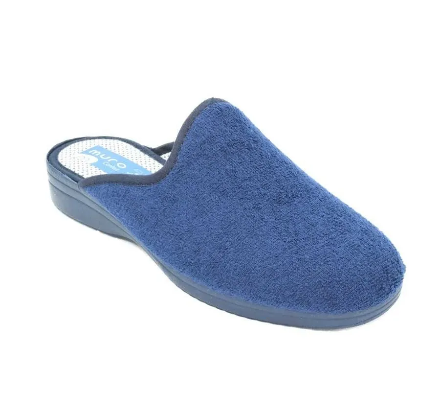 ZAPATILLA DE CASA DE MUJER MURO CÓMODA Y FRESCA CHINELA RIZO MARINO 20662