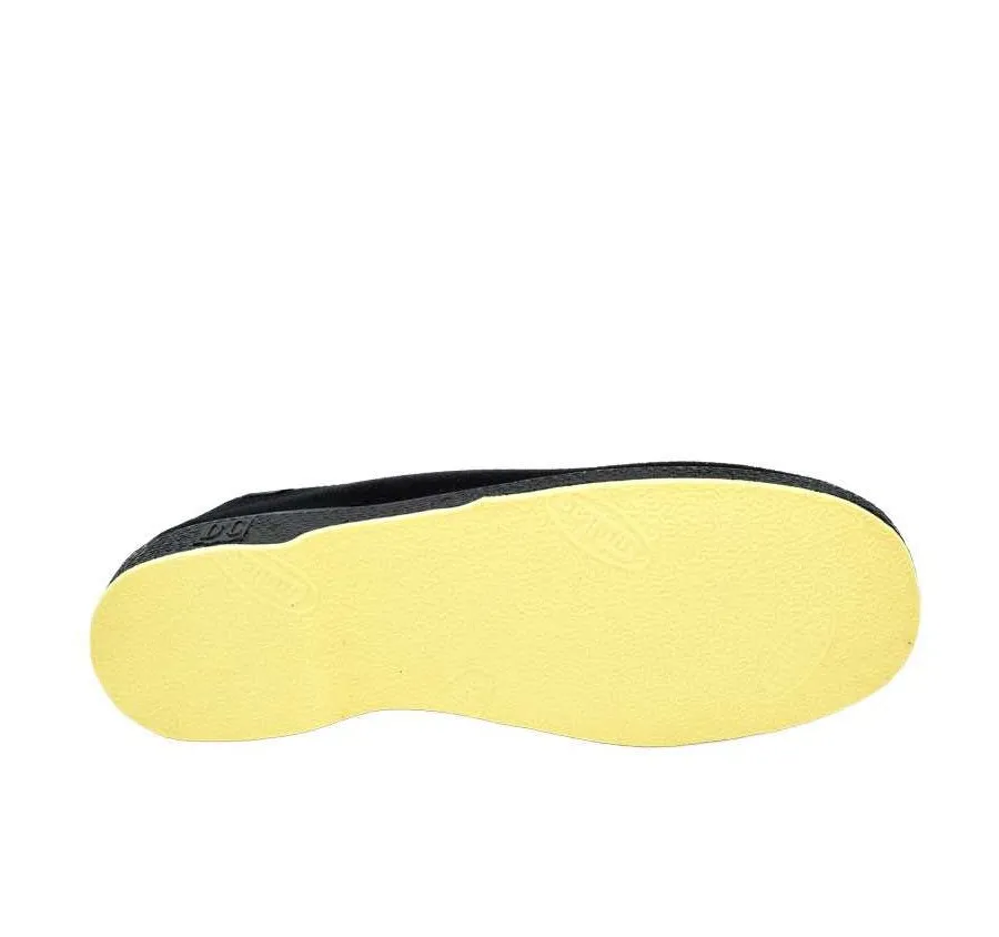 ZAPATILLA DE CASA DOCTOR CUTILLAS 453 ELASTICO CENTRAL NEGRO PARA MUJER 24183