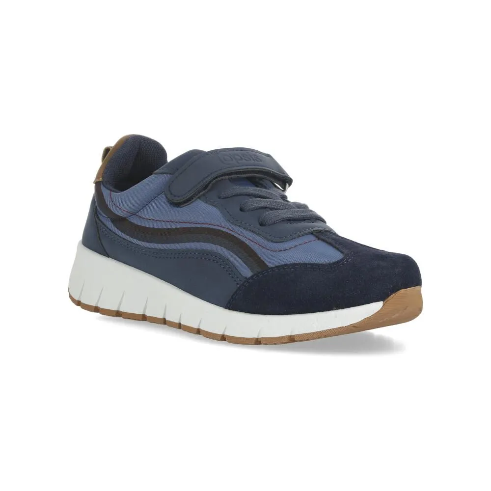 Zapatilla Infantil Niño Topsis Navy