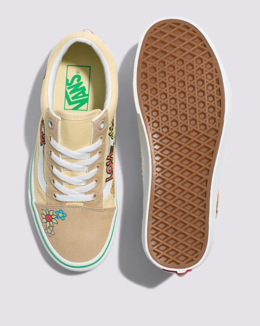 Zapatilla Old Skool Sesame Street Natural