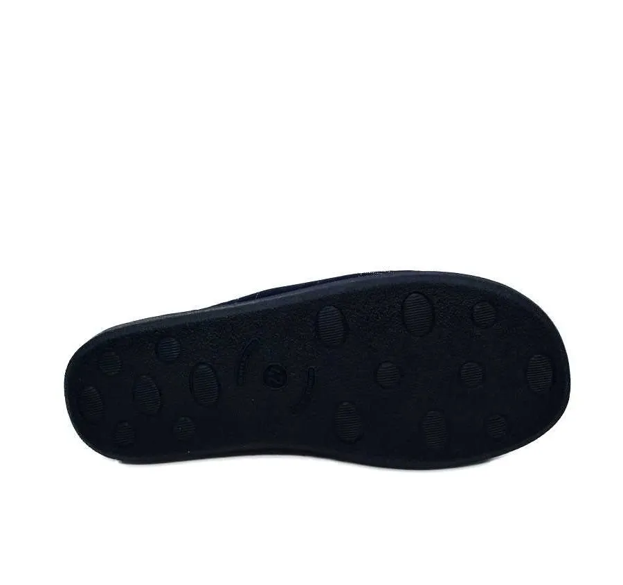 ZAPATILLA TELA RAYAS MARINO PLAYERA DE CASA CÓMODA Y FRESCA DE HOMBRE