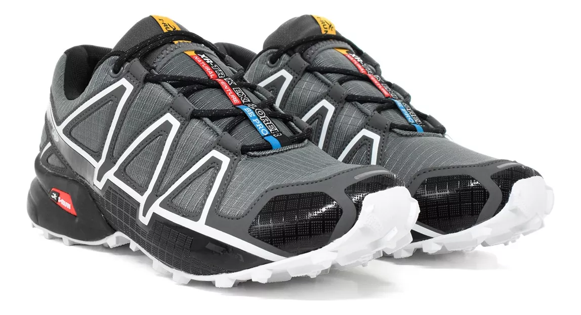 Zapatilla Trekking Hombre Importada Liviana Cómoda Irun 5988