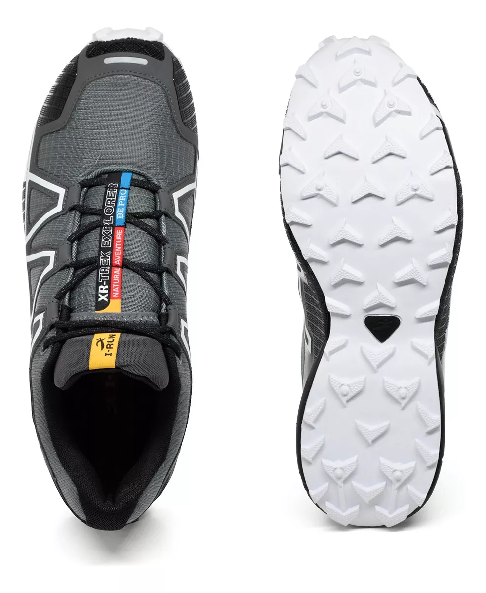 Zapatilla Trekking Hombre Importada Liviana Cómoda Irun 5988