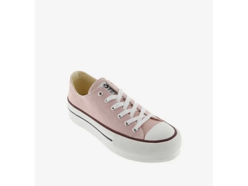 ZAPATILLA TRIBU DOBLE BASKET LONA 061100 VICTORIA EN COLOR ROSA
