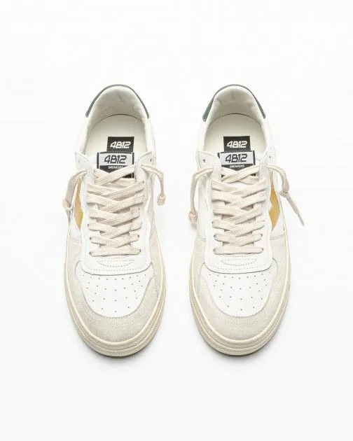 Zapatillas blancas 4B12 Hyper Blanco