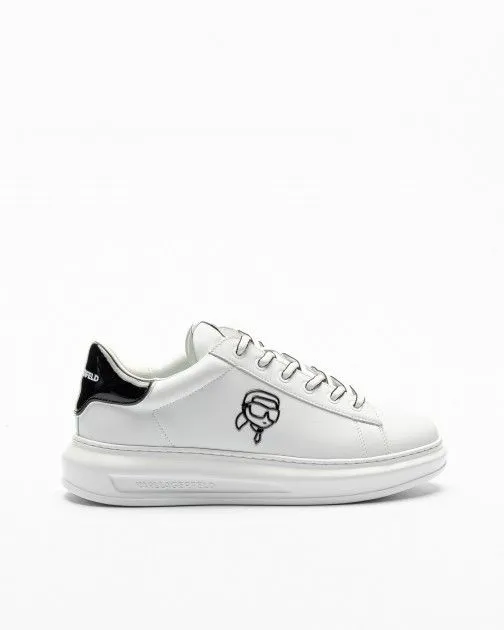 Zapatillas blancas Karl Lagerfeld Kapri Mens NeoNFT Lo Lace Blanco
