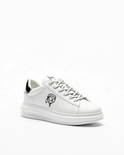 Zapatillas blancas Karl Lagerfeld Kapri Mens NeoNFT Lo Lace Blanco