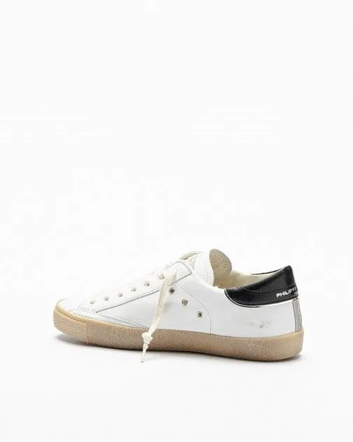 Zapatillas blancas Philippe Model PRSX Low Man Blanco