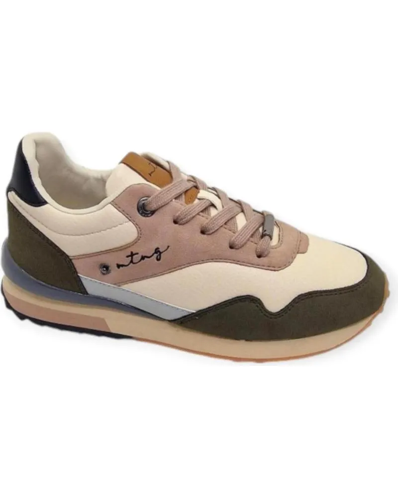 Zapatillas deporte MTNG  de Mujer ZAPATILLA TAUPE MUSTANG 60363  MARRN