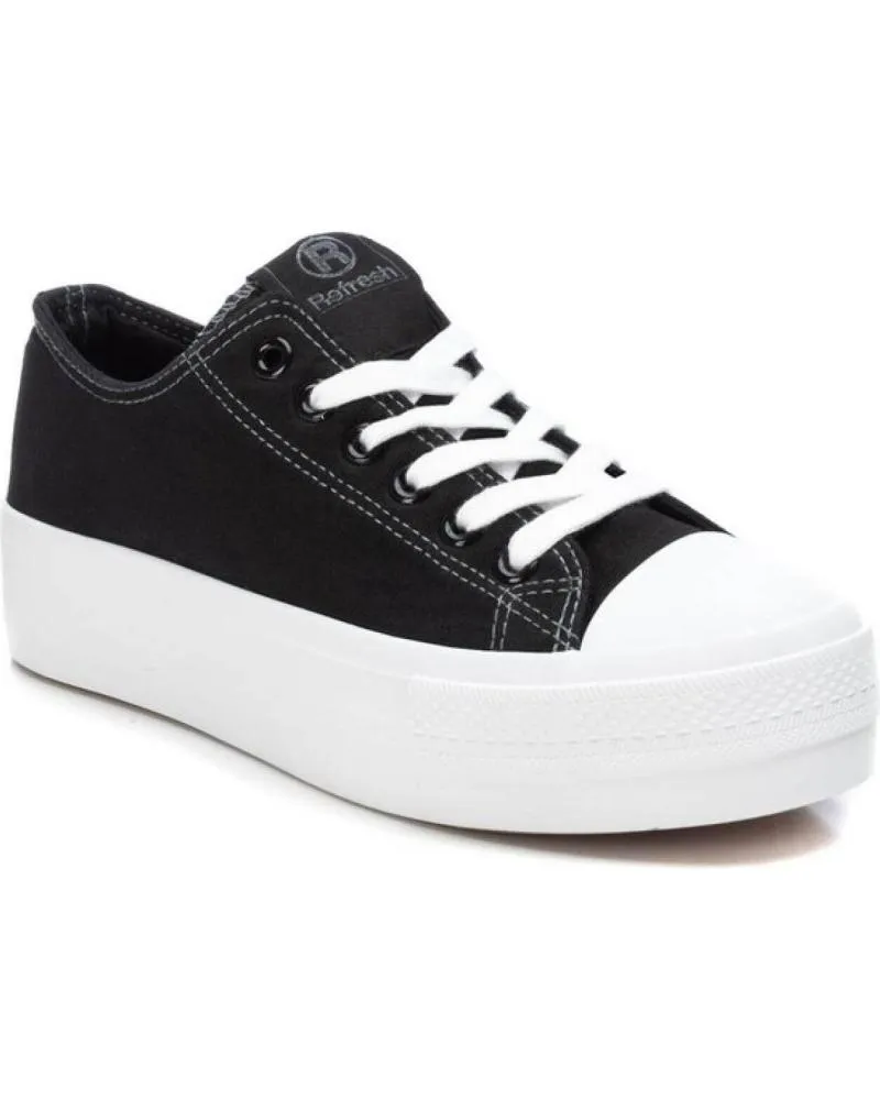 Zapatillas deporte REFRESH  de Mujer ZAPATILLA LONETA NEGRA 170824  VARIOS COLORES
