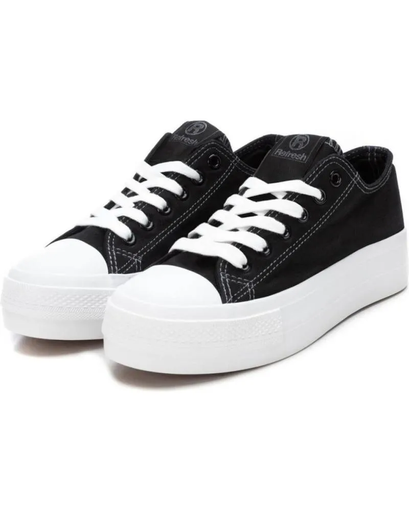 Zapatillas deporte REFRESH  de Mujer ZAPATILLA LONETA NEGRA 170824  VARIOS COLORES