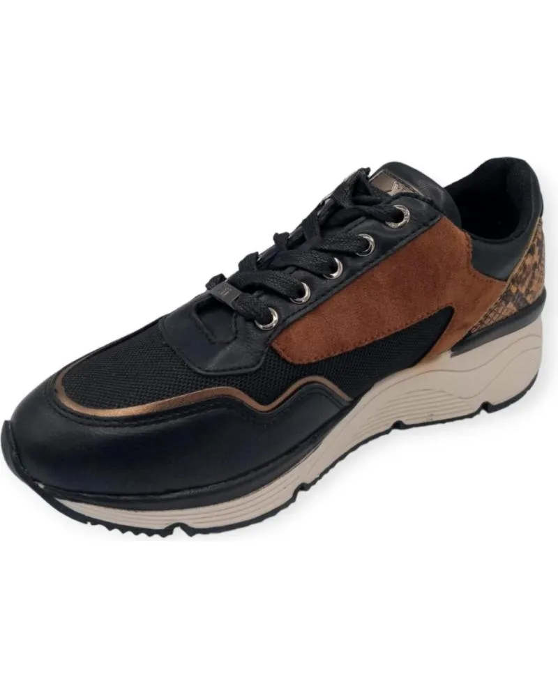 Zapatillas deporte XTI  de Mujer ZAPATILLA BRONCE 44540  MARRN