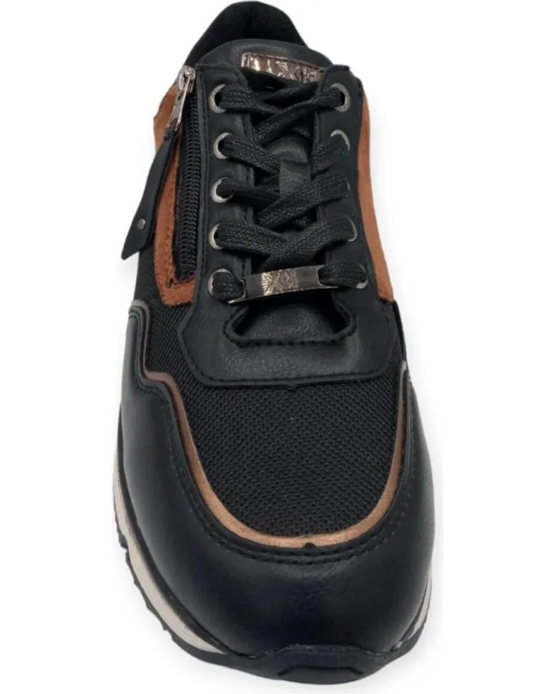 Zapatillas deporte XTI  de Mujer ZAPATILLA BRONCE 44540  MARRN