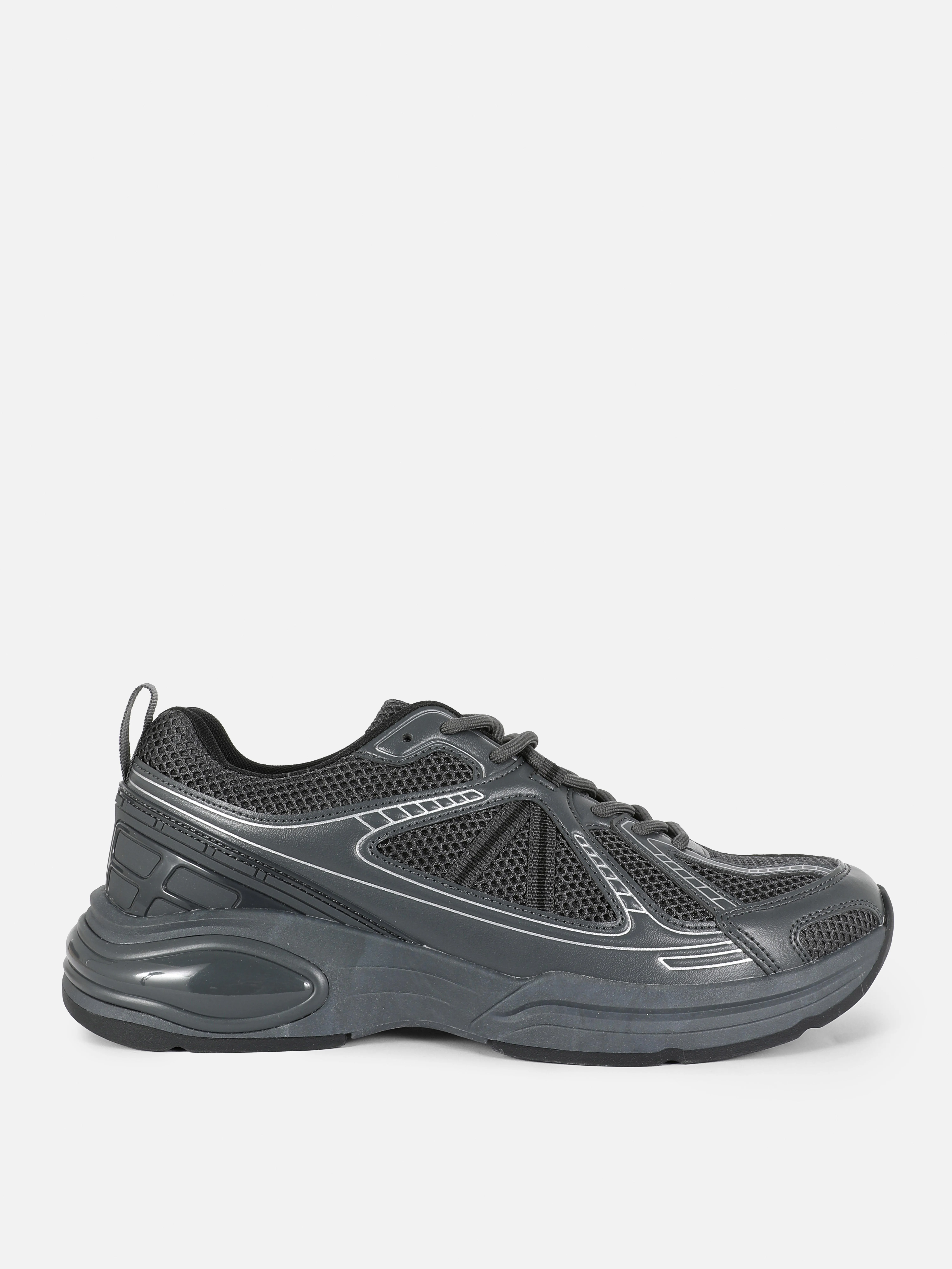 Zapatillas deportivas de caña baja con paneles